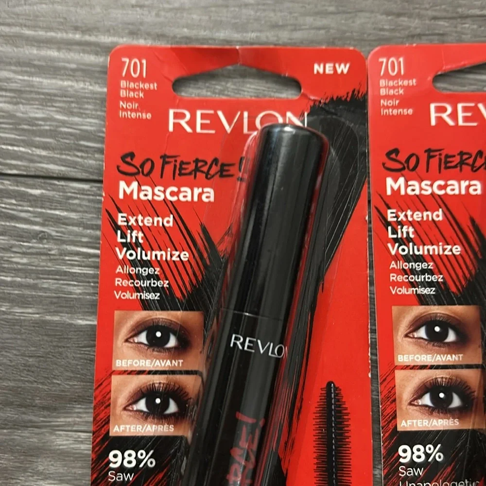3X Revlon So Fierce Mascara - Blackest Black ( Firm Price )